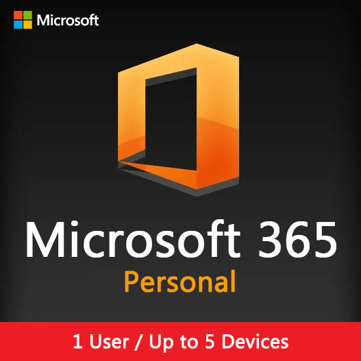 Microsoft 365 Personal Subscription License Key